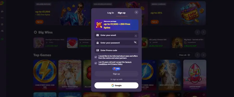 Coolzino casino
